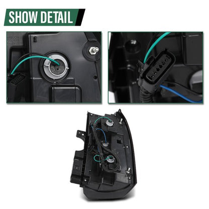 Solid Spare Tail Light Assembly Rear Left Driver Side Fit For 2015-2020 Chevrolet Suburban