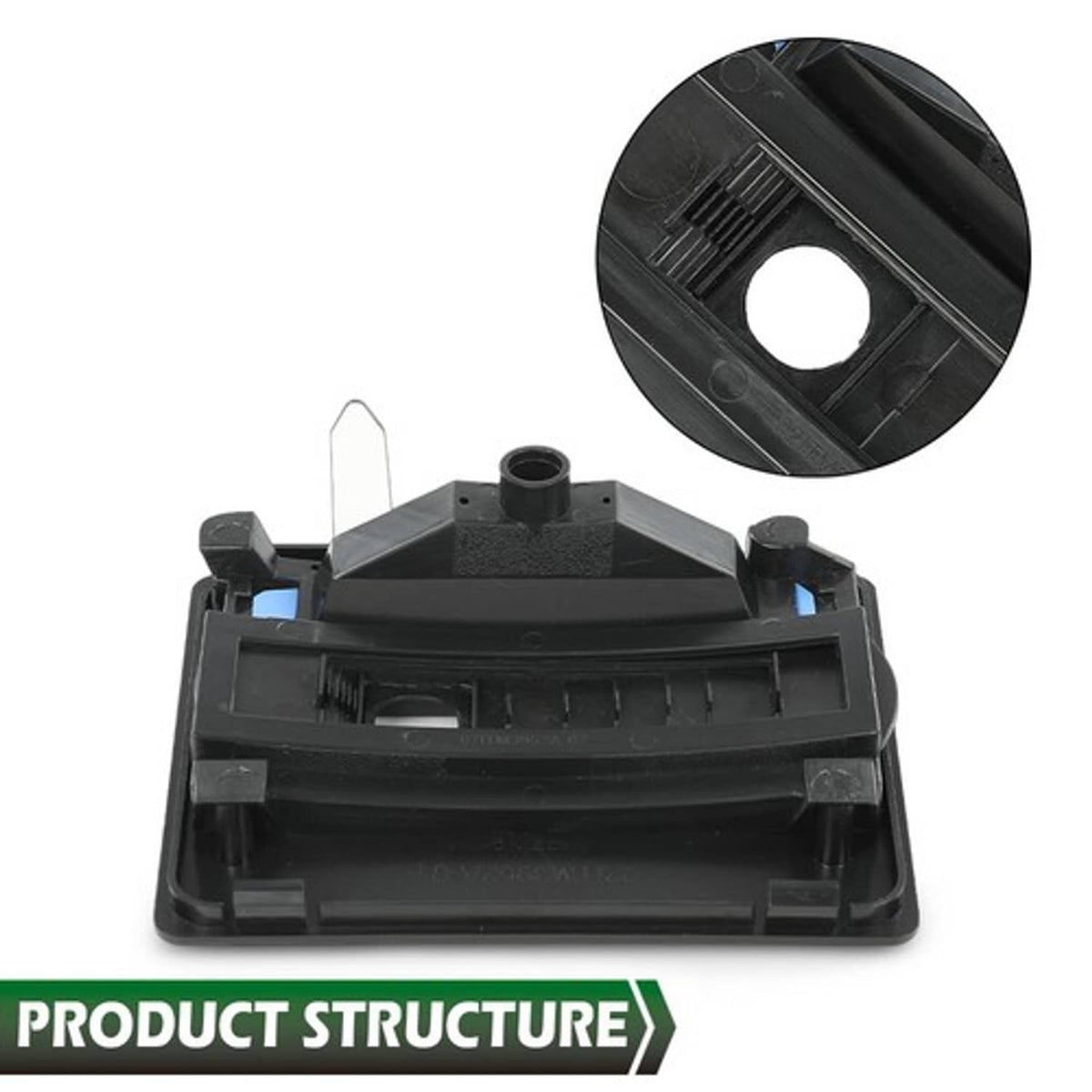 Solid Spare Fit For 1997-2006 Jeep Wrangler TJ Automatic Floor Shift Indicator Bezel Trim