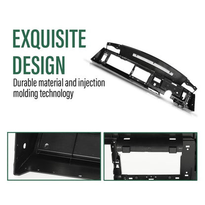 Solid Spare Fit For 1988-1994 Chevy GMC C/K Truck Suburban Blazer Dashboard Dash Core Black