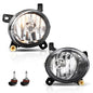 Solid Spare Front Bumper Fog Lights Driving Lamps Fit For 2009-2012 Audi A4 S4 B8 Left+Right
