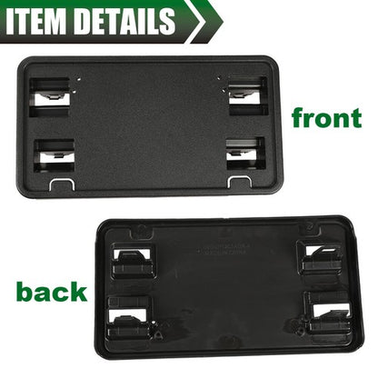 Solid Spare Fit For 2015-2017 Ford F-150 Front Bumper License Plate Mounting Bracket Holder
