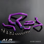 Solid Spare Fit For 92-00 Civic Type R EK EG B16A B18C B20B Silicone Radiator Hose Purple