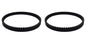 Solid Spare Belt for Shark Navigator Lift-Away Floor Brush NV350, NV351, NV352 (2) Pack