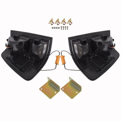 Solid Spare Left+Right Side For Dodge Ram 1500 2009-2018 Black Tail Light Lamp Replacement