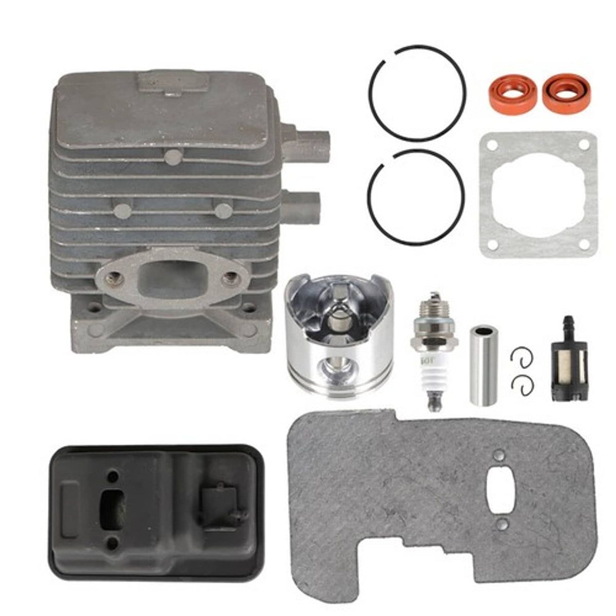 Solid Spare Chainsaw Cylinder Piston Kit For FS80 FS85 FS75 4137 020 1201 34MM NEW