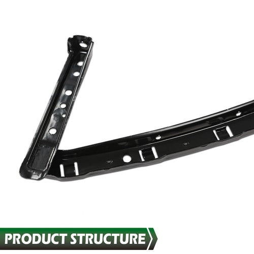 Solid Spare Bumper Brackets Fit For 2006-2011 Honda Civic Sedan Front Left+Right Side
