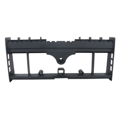 Solid Spare Heavy-Duty Pallet Fork Frame W Receiver Hitch & Spear Sleeves Skid Steer 4000lb