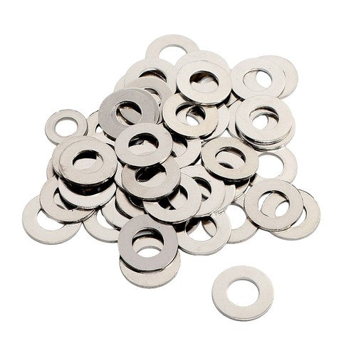 Solid Spare Flat Washer 304 Stainless Steel Washers Assortment Set Value Kit 600 Pieces Set
