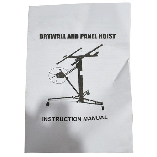 Solid Spare 16FT Drywall Lift Plasterboard Panel Sheetrock Hoist Lifter Carrier Safety Lock