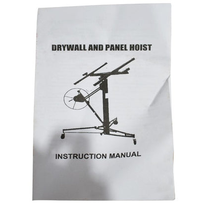 Solid Spare 16FT Drywall Lift Plasterboard Panel Sheetrock Hoist Lifter Carrier Safety Lock