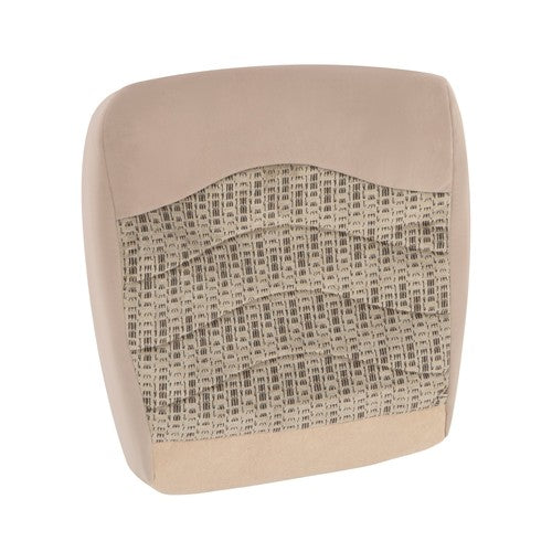 Solid Spare For Ford F250 F350 F450 F550 XLT 1999-2000 Suit Driver Seat Cushion Beige Cloth