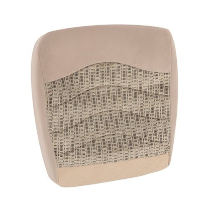 Solid Spare For Ford F250 F350 F450 F550 XLT 1999-2000 Suit Driver Seat Cushion Beige Cloth