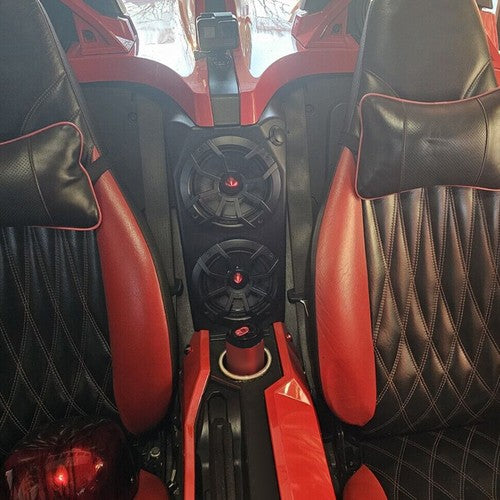 Solid Spare Waterfall Speaker Pods Enclosure For Polaris Slingshot 2015-2019 Empty Enclosure