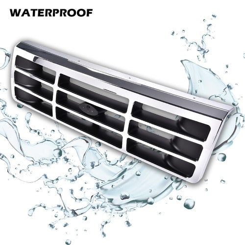 Solid Spare Front Bumper Grille Grill Fit For 1992-1996 Ford Bronco F150 F250 F350 Pickup
