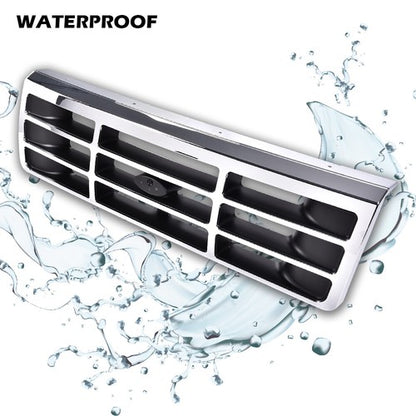 Solid Spare Front Bumper Grille Grill Fit For 1992-1996 Ford Bronco F150 F250 F350 Pickup