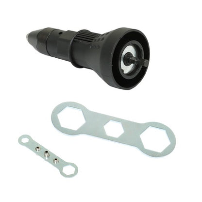Solid Spare Gun Adaptor Insert Cordless Power Drill Tool Kit Professional Electric Rivet Nut