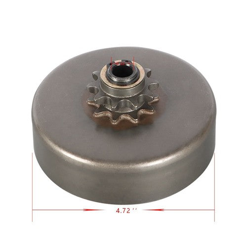 Solid Spare Heavy Duty Centrifugal Clutch 1"Bore 10 Tooth #41/420 Chain Go-Kart Mini-Bike