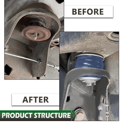 Solid Spare Fit For 08-16 Ford F-250 F-350 Super Duty Blue Body Cab Mount Kit KF04060BK