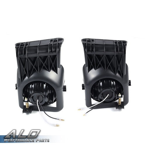 Solid Spare Fit For 03-06 GMC Sierra 1500 2500 3500 Left & Right LED Front Fog Lights