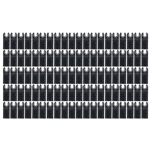 Solid Spare 30-90mm New Quick Release Oscillating Tool Blades Professional Universal 100 Pcs