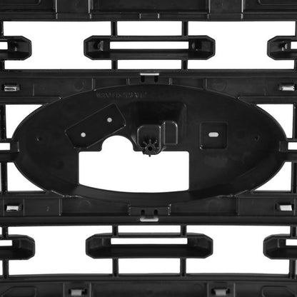 Glossy Black Front Bumper Grille Grill For 2021 2022 2023 Ford F-150 F150 XLT