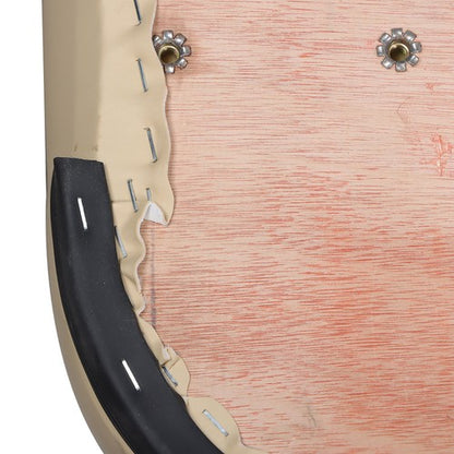 Solid Spare Golf Cart 1994-2013 Tan Front Seat Bottom With Hardware For EZGO Medalist TXT