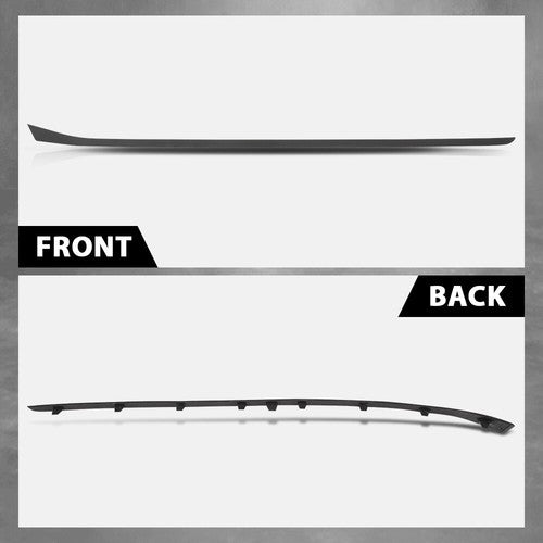 Solid Spare Front Bumper Face Bar Trim Molding Fit For 2015-2016 Audi A3 Left Side 8V5807533