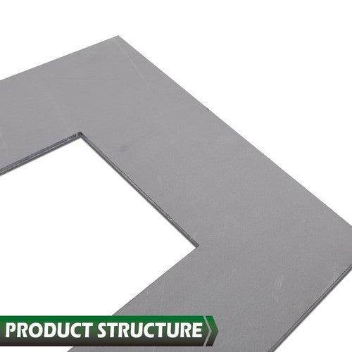 Solid Spare Universal Weld on Lowering Truck Under Bed Frame 10" Step C Notch Kit 2" Wide GM