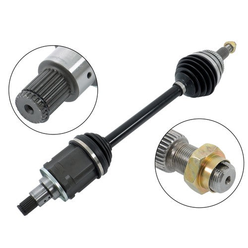 Solid Spare Front Left Side CV Axle Shaft Assembly For Toyota Sienna 2004-10 665250 AWD Only