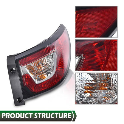 Solid Spare Pair Tail Lights w/ bulbs LH & RH Fit For 2013-2017 Chevy Traverse LS LT LTZ