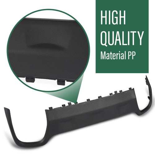 Solid Spare For 2015-18 Jeep Cherokee Air Dam Deflector Lower Valance Apron Rear 68236953AA