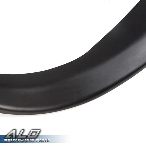 Solid Spare New Black Universal CS Style Under Panel Front Bumper Lip Splitter Chin Spoiler