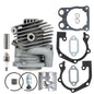 Solid Spare 51mm For Husqvarna Partner K750 K760 Cylinder Piston Kit Chainsaw (older)