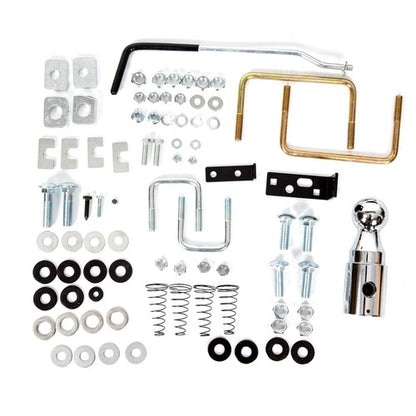 Solid Spare 5th Wheel Underbed Gooseneck Trailer Hitch Complete Kit For Ford F250 F350 99-16