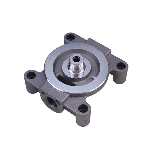Solid Spare Engine Remote Mount Coolant Filter Head 204163S for CUMMINS L8.9 G8.3 ISC Cat
