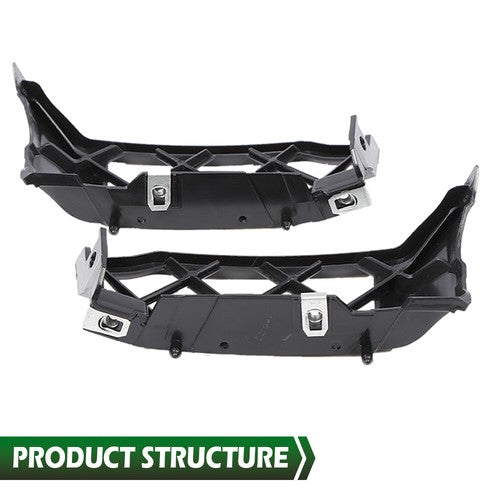 Solid Spare Front Bumper Bracket Left+Right Fit For 05-21 Nissan Frontier 05-12 Pathfinder