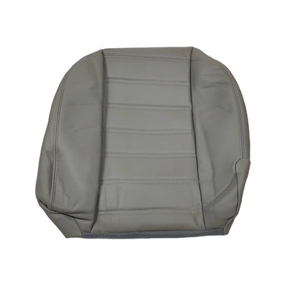 2003 to 2007 For Hummer H2 Front Driver Side Bottom Leather Seat Cover Gray