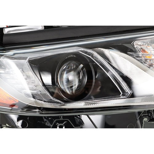 Solid Spare Black Housing Headlight Lamp Passenger RH Side For Toyota Camry L/Le/Se 2018-19