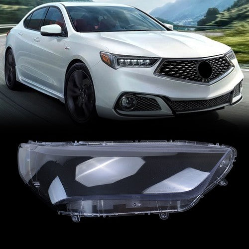Passenger Side For Acura TLX 2018 2019 2020 Headlight Lens Cover W/adhesive tape