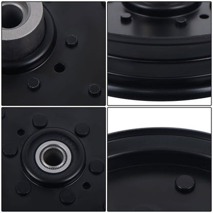 Solid Spare New Flat Idler For Hustler Pulley Kit 126124 Replaces 604231
