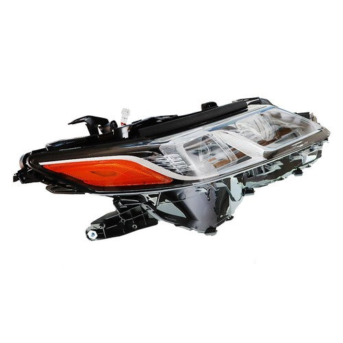 Solid Spare Black Housing Headlight Lamp Passenger RH Side For Toyota Camry L/Le/Se 2018-19