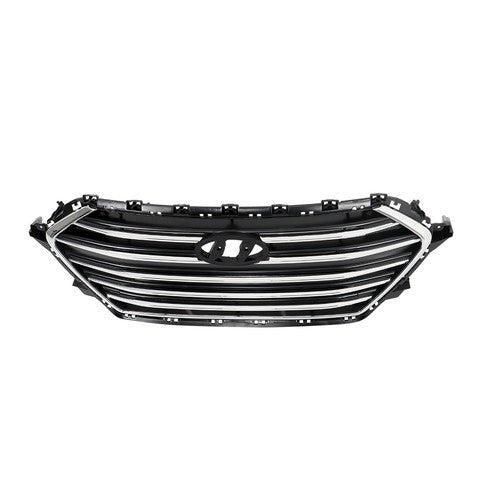 Solid Spare For Hyundai Elantra 2017 2018 Grille Radiator Cover Bumper Lid Set 7pcs Plastic