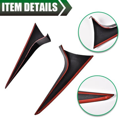 Solid Spare Fit For 12-18 BMW 3 Series F31 Touring Wagon Rear Window Spoiler Wing LH RH