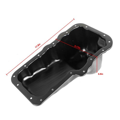 Solid Spare Engine Oil Pan For 04-05 Dodge Dakota 3.7L V6 4.7L V8 11-12 Ram 1500 3.7L V6