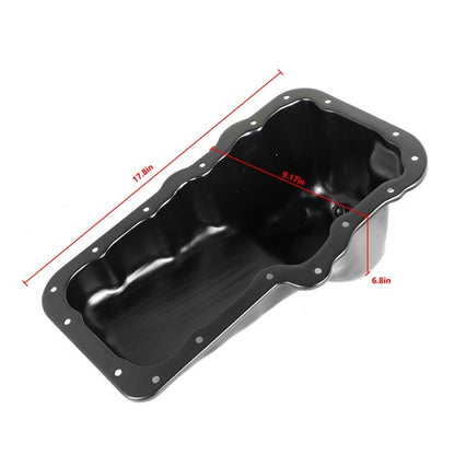 Solid Spare Engine Oil Pan For 04-05 Dodge Dakota 3.7L V6 4.7L V8 11-12 Ram 1500 3.7L V6