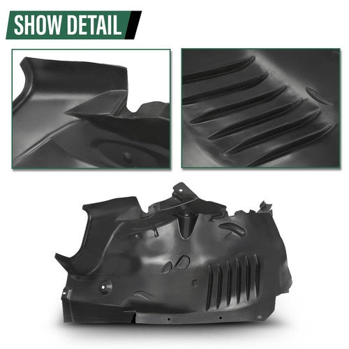 Solid Spare Fit For 2012-2014 Mercedes-Benz C250 C300 C350 Front Left Side Fender Liner