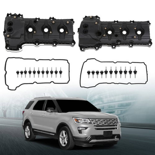 Solid Spare Engine Valve Cover w/ Gasket Fit For Ford Explorer F-150 Taurus 3.5L 3.7L DOHC