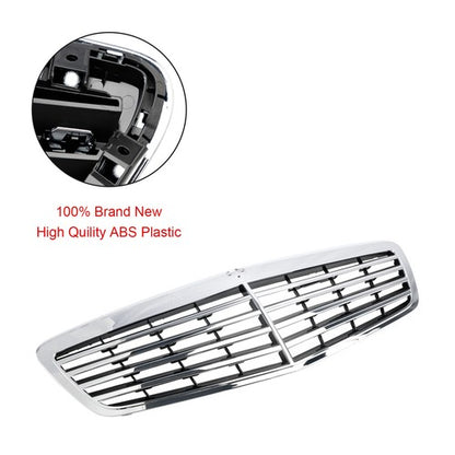 Front Chrome Grill Fit Mercedes Benz S-Class 2010-13 W221 S550 S600 S63 S65 AMG