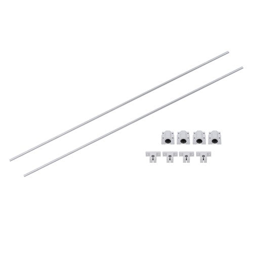 Solid Spare 2Pcs 8×750mm Linear Motion Rail Shaft Slide Guide w/ 4 SCS8UU Bearing & SK8 Rail