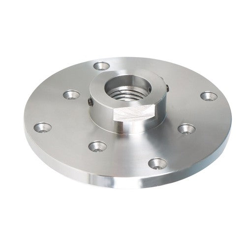 Solid Spare 6" Chuck 1-1/4"xRH 8tpi thread set screw locking spindle reverse turning